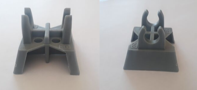 Separador de losa 2cm 1.000 un.