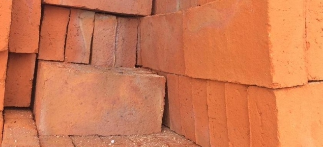 Viaje de ladrillo de campo colorado de 1ra. 16 mil unidades